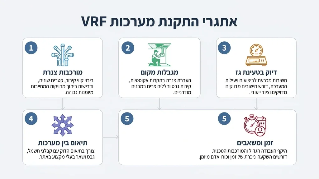 נוצר על ידי מודל בינה מלאכותית Gemini Pro טכנאי מיזוג אוויר מקצועי מתקין צנרת נחושת